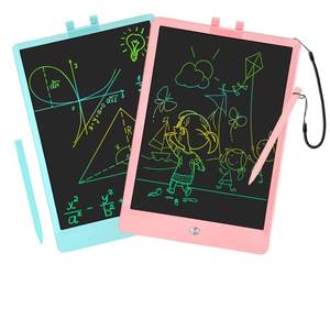 lot 10006 image: PYTTUR 10 Inch LCD Writing Tablet Colorful Writing Board for Kids Learning Drawing Pad Educational Toy Gift for Toddlers(PinkBlue)
