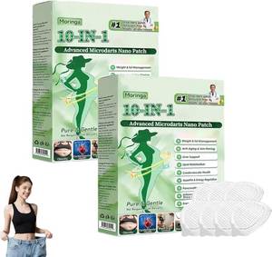 lot 10441 image: TIMESS Moringa 10-in-1 Nano Patch, 2026 New Moringa Patch, Natural Patches for Women and Men - Gentle Formula for All Skin (2 boxes)