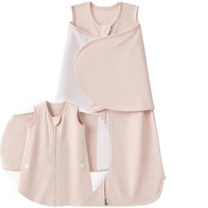 lot 10459 image: Slumber Baby Swaddle 3-6 Months, Houdini Proof Infant Transition Zipper Sleep Sack Girl, Hands up Nursery Blankets Warm Swaddling Blankets 1.0 TOG, Sleepers Sleeping Bag Fall Winter