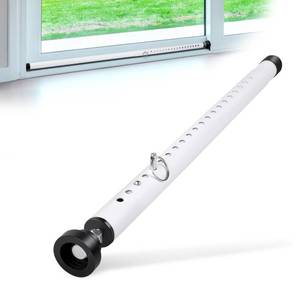 lot 11563 image: Sliding Door Security Bar, 17-50 inch Adjustable, Window Security Bar with Rubber Tips, Sliding Door Lock Bars, for Window Safety Bars Home Apartment Safety, Home Apartment Patio Heavy Duty Interior