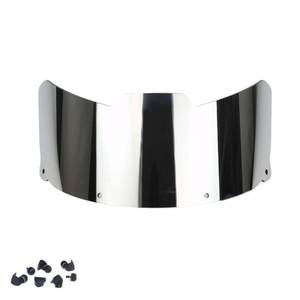 lot 11566 image: Fenduoer SoftballBaseball Mask Visor, Eye-Shield for All Defense Fielder��s Mask Sports Sunglasses Silver