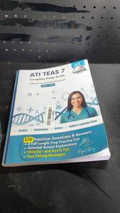 lot 12023 image: ATI TEAS 7 Complete Study Guide 2026-2027 Test Prep Book