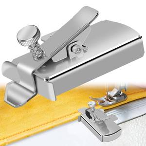 lot 12100 image: TIGARI Magnetic Seam Guide for Sewing Machine, Magnetic Sewing Guide with Clip, Multifunctional Ruler, Hemmer Guide, Seam Guide, Hem Guide for Walking Foot Sewing Machine, Sewing Supplies Accessories
