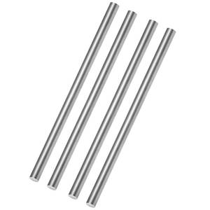 lot 12355 image: 4 PCS 10mm x 305mm 304 Stainless Steel Rods,Phiowocx 25 x 12 Metal Round Solid Rod Bar,Smooth Steel Shaft Rods for DIY Craft Model,Industry,PlaneShip Model,Metal Working Hobbies(10 x 305mm) (Missing 3)