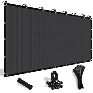 lot 13026 image: Shade&Beyond 90% Sun Shade Cloth with Grommets, 10 X 14 Pergola Shade Cover Canopy, Mesh Tarp Sun Screens for Patio, Outdoor, Garden, Backyard, Mocha