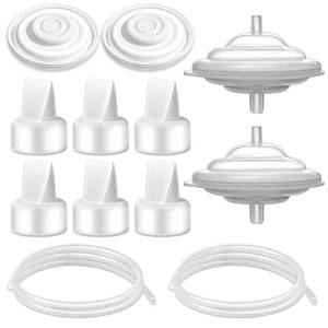 lot 14388 image: Momstouch Pump Parts for Spectra and Motif Luna, Replace backflow Protector Membrane Duckbill Valve Tube for Spectra S1 S2 9 Plus SG Pumps Not Original Accessories.
