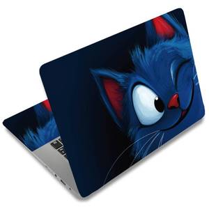 lot 14465 image: SUPERDANT Laptop Skin Sticker Cartoon Cat Laptop Decals Personalized Universal Notebook Computer Wrap Vinyl Skin Stickers Cover Art Decal Removable 12-15.6 Inch Waterproof Gifts Dark Blue