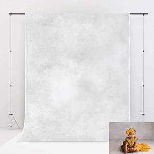 lot 14468 image: Kate 6.5x10ft Light Grey Backdrops Grey&White Video Backdrop Abstract Photography Backdrops Portrait Backgrounds Microfiber Grey Backdrop