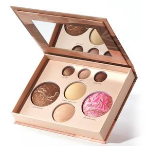 lot 14483 image: Best Baked Face Palette for Mature Skin �� Includes Bronzer, Blush, Highlighter & Eyeshadows �� Smooth Velvet Texture, Vegan & Cruelty-Free, Travel-Friendly Makeup Kit