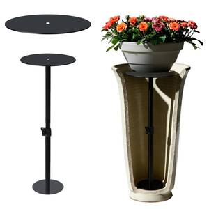 lot 15047 image: AMHSCOCA Adjustable Plant Riser For Inside Pots��Adjustable Plant Stand��Pot Filler For Artificial Indoor Outdoor Plants (L17-32)