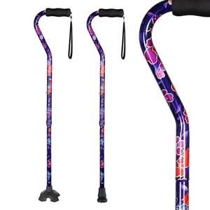 lot 15049 image: Elegant Walking Cane for Women, Foldable & Adjustable Cane for Seniors with Self-Standing Tip  Lightweight Mobility Aid for Stability & Balance Support