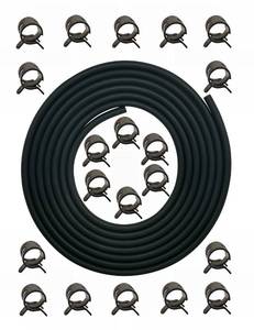 lot 16249 image: YAMAKATO 4mm 532 Inch ID Fuel Line Vacuum Hose 10 Feet for Echo Stihl Poulan Husqvarna Small Engines Chainsaw Weed Eater Wacker Leaf Blower String Trimmer Automotives w 20 Clamp Rubber