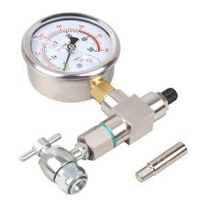 lot 16253 image: ENYSAON 700PSI Nitrogen Shock Fill Kit High Accuracy No Loss Nitrogen Filling Tool with Extension for Schrader Valve Shock Fits All Shocks with Schrader Filling Valve