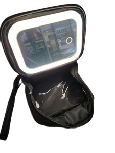 lot 16348 image: LED Makeup Mirror with Travel Case