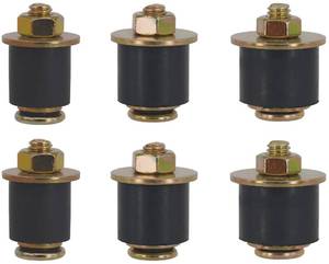 lot 16353 image: Dsnaduo 3 Sizes (6pcs) Rubber Expansion Plug, Fit Hole Size 341-18 (19mm28mm) Automotive Rubber Freeze Plug
