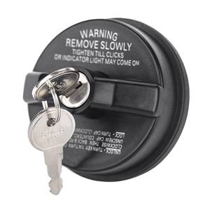 lot 18195 image: ZONFANT Locking Gas Cap W2 Keys, Lock Fuel Cap Compatible With Chevy Honda Nissan Acura Mazda Cadillac GMC Vehicle 4Runner FJ Cruiser Silverado Camaro And More, Replace#10504 77300-47020