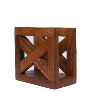 lot 18197 image: EDHAS Wooden Paper Napkin Holder, Napkin Storage Dispenser For Tables Kitchen Office Accessories for Restaurants, Dining Home D�cor (5 x 3 x 5)