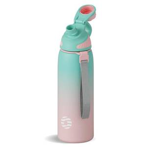 lot 18202 image: Fjbottle Insulated Stainless Steel Water Bottle, 24 Oz Leakproof Water Bottles, Ice Reusable Tumbler, Double Wall Vacuum Jug, Lightweight Durable for Traveling & Sports, Workout, 24oz