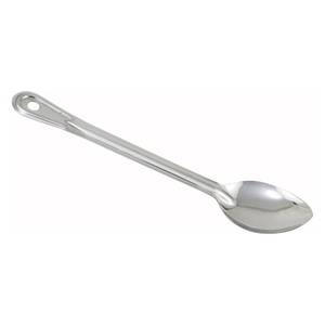 lot 20027 image: Winco Solid Stainless Steel Basting Spoon  13-Inch