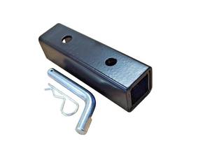 lot 20045 image: Eagle King Products 2 to 1-14 Black Alloy Steel Hitch Adapter for Car & Truck