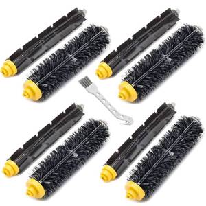 lot 20073 image: HsvrySa Replacement Parts for iRobot Roomba 600 and 700 Series 595 610 614 618 620 630 635 640 650 651 660 665 670 671 680 685 690 692 694 695 760 770 780 790 Vacuum,4 Sets Bristle & 4 Beater Brushes