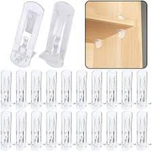 lot 4448 image: Clear Plastic Support Pegs approx. 20