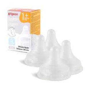 lot 12011 image: Pigeon Silicone Nipple Teats Size S