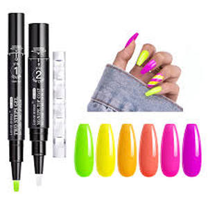lot 12031 image: Love Easy Two Steps Gel Pen Nail Polish Set