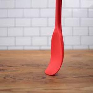 lot 12055 image: Red Silicone Kitchen Spatula