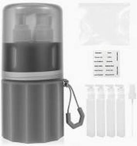 lot 18212 image: 4-in-1 Travel Dispenser with Suction Cup
