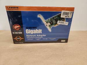 lot 51 image: Linksys EG1032 Gigabit Network Adapter PCI Card