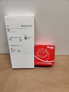 lot 56 image: Aspen Surgical Securline surgical markers box of 10. & interface escort communications i terrace box.