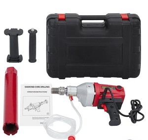 lot 111643 image: Garvee 1500W Diamond Core Drilling Machine, 1880RPM Wet Dry Handheld Core Drill Rig