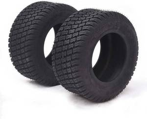lot 211449 image: Retails for $152 20x8.00-10 Lawn Mower Tires - 4PR Ply, Tubeless, Set of 2, Widely Used On Lawn Mowers, Riding Lawn Mowers, Garden Tractors