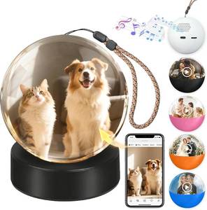 lot 311414 image: Personalized Memory Orb Video Player 2.7 Digital Crystal Ball Display with 4GB Custom Music Photos Video Ready-to-Gift Keepsake for Wedding Pet Memorial Home D cor Birthday