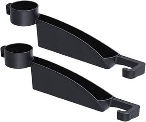 lot 411360 image: Car Seat Slot Organizer - Slot Filler with Cup Holder - Universal Car Accessory for Interior Vehicles (1 Piece)
