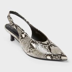 Womens Samantha Heels with Memory Foam Insole A New Day Cream 6.5