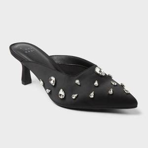 lot 12967 image: Womens Katia Heels with Memory Foam Insole - A New Day Black 9.5