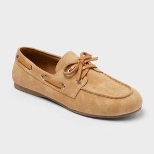 lot 12971 image: Womens Midge Flats with Memory Foam Insole - Universal Thread Tan 9.5
