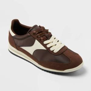 lot 12984 image: Womens Skyler Jogger Sneakers with Memory Foam Insole Universal Thread Brown 6