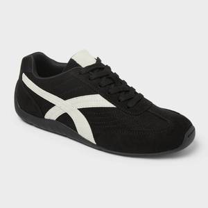 lot 12991 image: Womens Chandler Jogger Sneakers with Memory Foam Insole Wild Fable Black 11