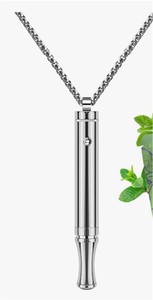 lot 4131 image: Quit Smoking Breathing Necklace for Adults