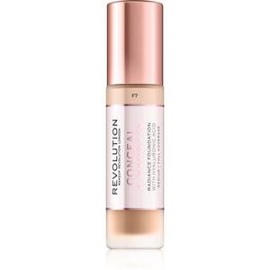 lot 4140 image: Makeup Revolution Conceal & Hydrate Foundation - F7 - 0.70 Fl Oz