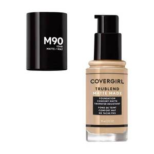 lot 4160 image: CoverGirl TruBlend Matte Made Foundation M90 Perfect Beige, 30 ml