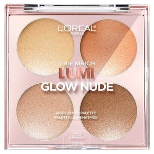 lot 4166 image: L Or al Paris True Match Lumi Glow Nude Highlighter Palette