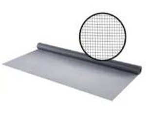 lot 39971 image: M-D 3-ft x 25-ft Silvergray Fiberglass Screen mesh, 4 Rolls