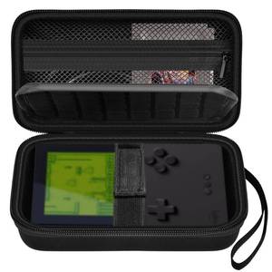 lot 614 image: Againmore Hard Case Compatible with Analogue Pocket Handheld Game Console, Portable Mini Game Player Storage Bag for Video Games Cards, Charging Cable and Accessories (Box Only)-Black - Retail $16