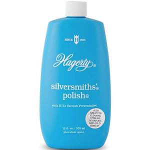 lot 657 image: W. J. Hagerty Hagerty 10120 Silversmiths Silver Polish, 12 Ounces, 12 Fl Oz (Pack of 1), Blue - Retail $16