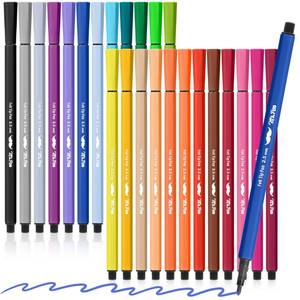 lot 668 image: Mr. Pen- Felt Tip Markers, Assorted Colors, 24 Pack, 2.5 mm, Bible Journaling Markers, Bold Point Felt Tip Pens, No Smear, Quick Dry, Perfect for Journaling, Underlining, Writing and Drawing - Retail $6