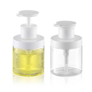 lot 715 image: Lulupack Pump Bottle Dispenser for Soap - 8 oz Plastic Empty Container for Shampoo and Conditioner - Refillable Lotion Jar for Shower and Hand Soap - Wide Mouth Wash Bottle for Bathroom 250ml Clear - Retail $9